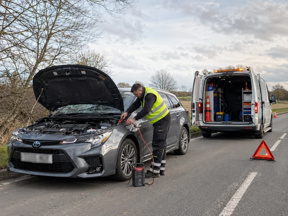 toyota corolla battery boost ashby de la zouch