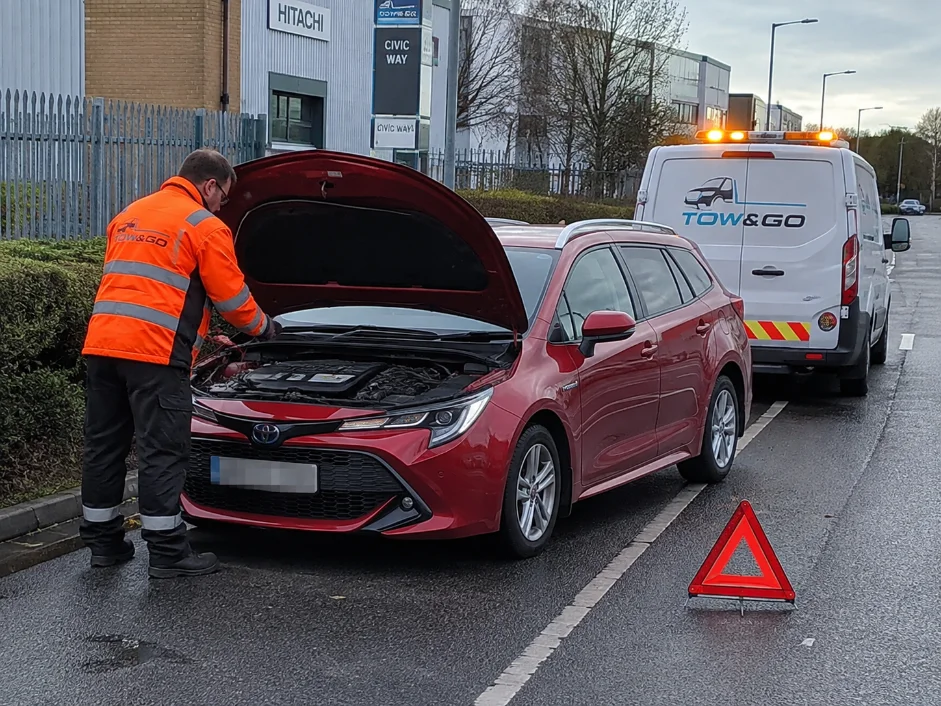 toyota corolla breakdown recovery swadlincote