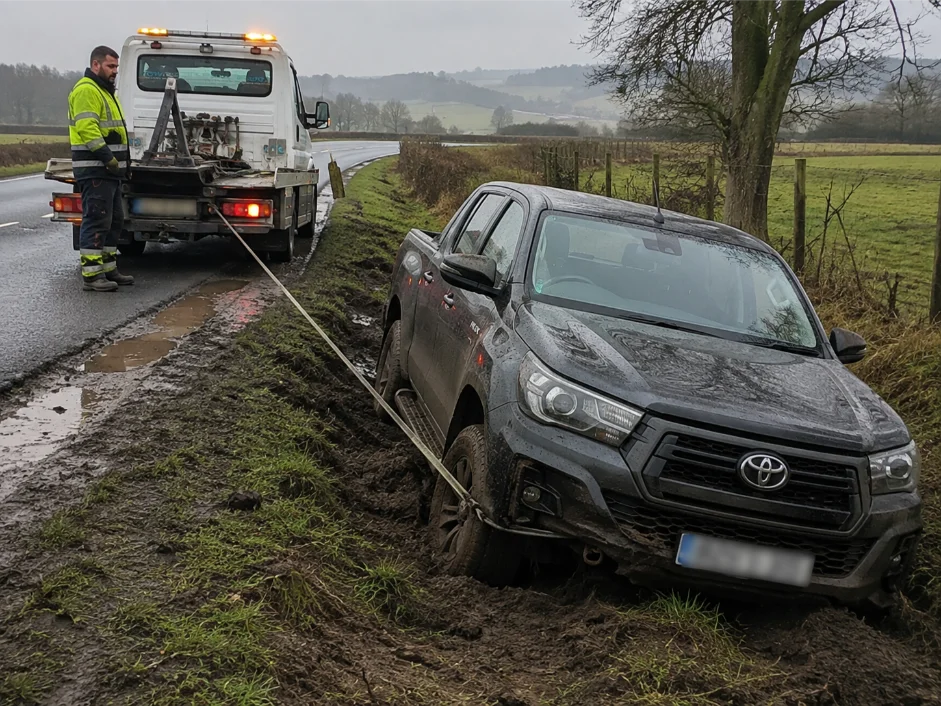 toyota hilux winch recovery ripley