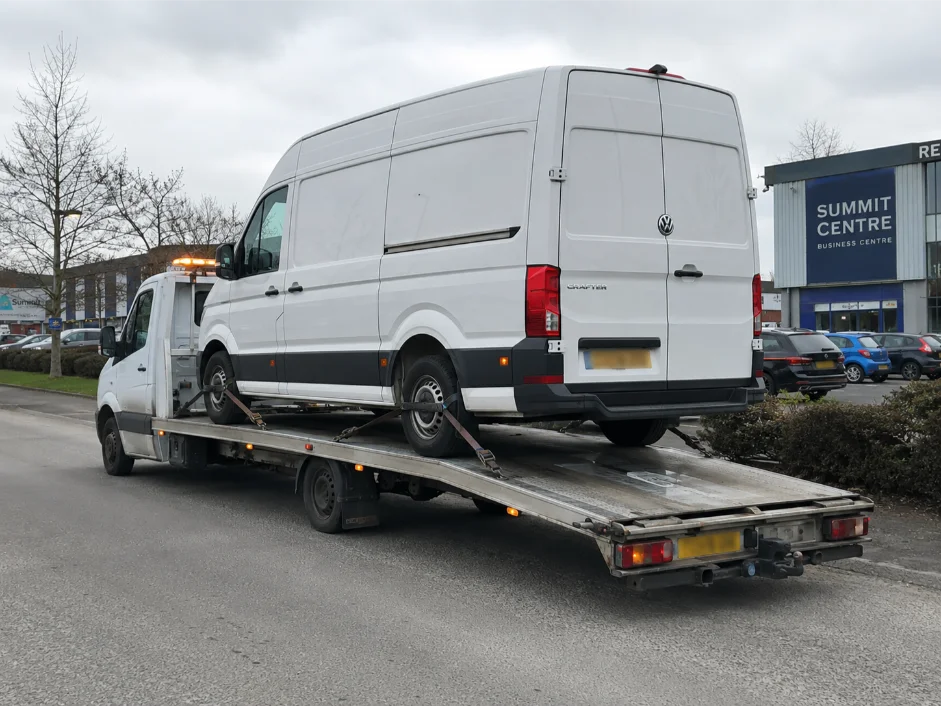 volkswagen crafter van recovery kirkby in ashfield