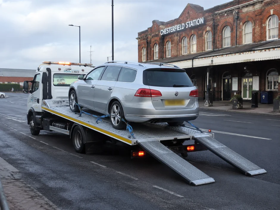 volkswagen passat vehicle towing chesterfield