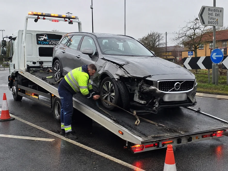 Volvo V60 Accident Recovery Stapleford